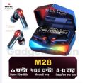 M28 TWS Original Premium quality 5.1 Wireless Gaming Earbuds. 