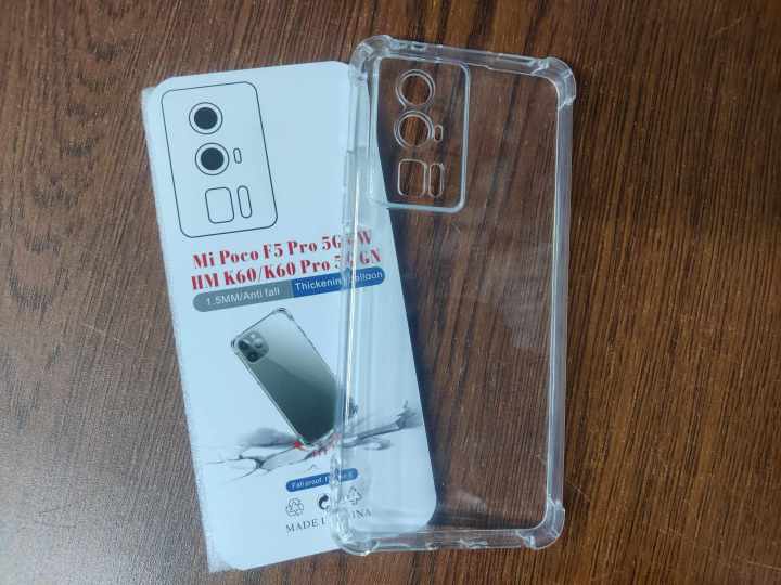 FOR REDMI K60 / K60 PRO 5G SOFT CLEAR TRANSPARENT BACK COVER