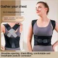 Premium Adjustable Back Posture Corrector Belt for Women Men.