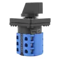 3 Positions On-Off-On Changeover Control Rotary Cam Switch 20A. 