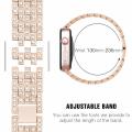 New- xDfind Bling Diamond Jewelry Metal Watch Band with Case For Apple Watch Series 38mm.