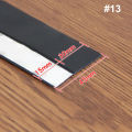 25mm/35mm/45mm Width Window Door Bottom Self Adhesive Silicone Rubber Seal Weathering Strip Door Sealing Bar Window Sealing Tape.