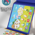 Math Game Board Math Learning Board Portable Logical Thinking for Home. 