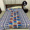 King Size Premium Bed Sheet 88" x 98" with 2 Pillow Covers new design is 09.