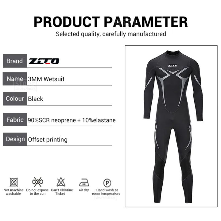 ZCCO%20Wetsuits%20Men's%20Women's%203mm%20Premium%20Neoprene%20Full%20Sleeve%20Dive%20Skin%20for%20Spearfishing,Snorkeling,%20Surfing,Canoeing,Scuba%20Divin%20-%20Image%206