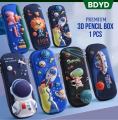 BDYD Premium 3D EVA Pencil Box for Kids | Cartoon Space Unicorn Dinosaur Rabbit Pencil Case | Hard Shell Large Capacity School Stationery Organizer | Birthday Gift for Boys & Girls.