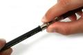 2 Pcs Pencil Extender Holder Adjustable Dual Head Art Writing Sketch Lengthener Tool. 