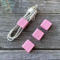 4PCS Portable Wired Earphone Data Cord Storage Buckle Clip-Universal Cable Wire Storage Clip Desk Tidy Organizer Cable Winder.