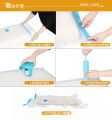 Clothes, quilts, compression storage bags, vacuum pumps for household use. 