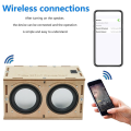 DIY Bluetooth Speaker Box Kit Electronic Sound Amplifier Builds Your Own Portable Wood Case Bluetooth Speaker Sound. 
