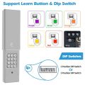 XHHDQES Universal Garage Door Opener Keypad Wireless Keyless Access Keyboard, Works with Chamberlain, LiftMaster, Craftsman. 