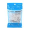 HOT 100pcs Dental Flosser Picks Teeth Stick Tooth Clean Oral cleaning Care 7.5cm Disposable floss thread Toothpicks With Box.