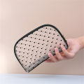 for Home Office Accessories Cosmetic Bag Love Makeup Bags Mesh Cosmetic Bag Portable Travel Zipper Pouches. 