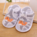 【Good-Love Store】(New) flower bow baby girls flat shoes cartoon soft flat newborn baby New Walk shoes. 