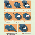 Dumpling Maker Machine Dumpling Mold Maker,Blue. 