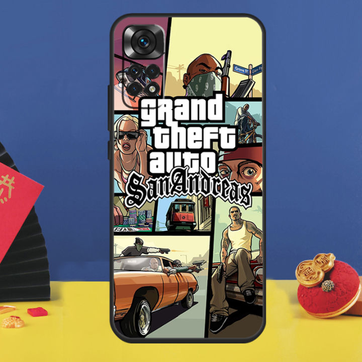 Gta%205%20Grand%20Theft%20Auto%20Case%20For%20Xiaomi%20Redmi%20Note%2011%2010%2012%208%209%20Pro%208T%209S%2010S%2011S%20Redmi%2010%2010A%2010C%209%2012C%209C%20Cover%20-%20Image%203