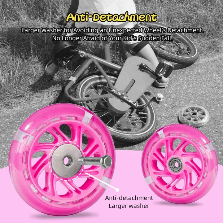 Bike%20Training%20Wheels,%20for%2012%2014%2016%2018%2020%20Inch%20Children's%20Bike-Black%20-%20Image%203