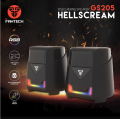 FANTECH GS205 HELLSCREAM Gaming Speakers USB And 3.5MM Plug Wired RGB PC Sound Box For Computer Game FPS MOBA RPG Gamers. 