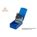 25Pcs HSS Twist Drill Bit Set With Hard Metal Case (1mm-13mm). 