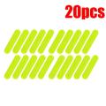 Fluorescent Car Lights Reflective Strips Warning Stickers and Decals Cars Motorcycle Helmets Reflection Warning Sticker. 