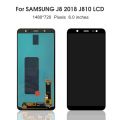 LCD For Samsung Galaxy J8 2018 J810 Display Touch Screen J810G J810Y J810F Digitizer Assembly Replacement With Free Tools.