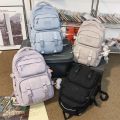 New Lady Kawaii Waterproof Backpack Casual Laptop Women Book Bag Trendy Female College Backpack Girl Travel Harajuku School Bag. 