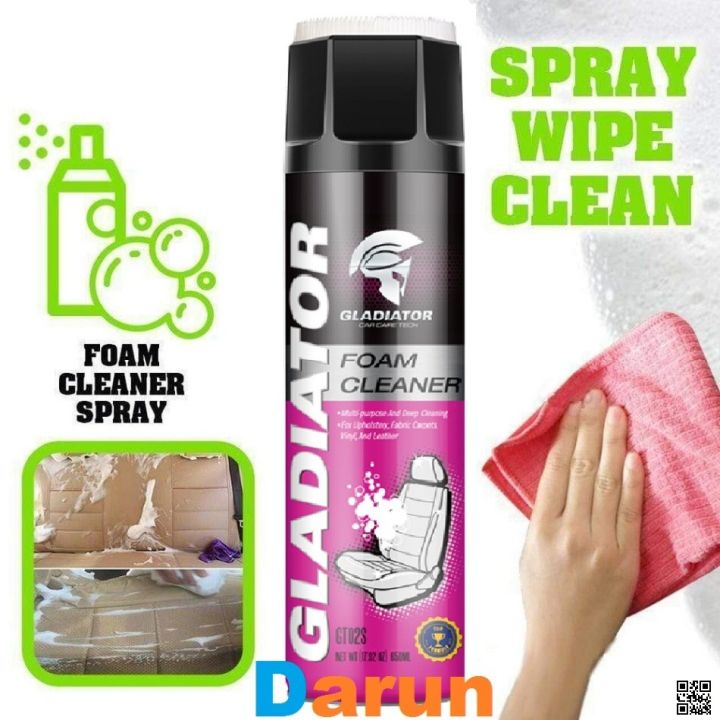 Gladiator%20Multi%20Purpose%20Foam%20Cleaner%20with%20Brush%20650%20ml,%20Car,%20Motorcycle,%20Household,%20Kitchen,%20Bathroom%20Cleaner%20Foam%20Spray%20-%20Image%207