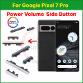 Ready Now- For Google Pixel 7 Pro External Side Buttons Power On Off + Volume Control Button Outside Side Keys Compatible Replacement Parts.