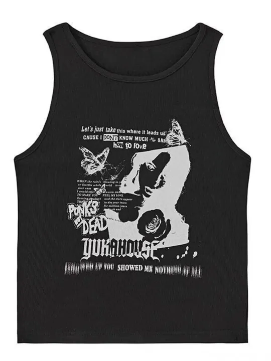 Y2k%20Grunge%20Print%20Sleeveless%20Tank%20Top%20for%20Women%20Ribbed%20Knit%20Vest%20Streetwear%20Aesthetic%20Clothing%20Female%20Crop%20Top%20Women%202000s%20-%20Image%205