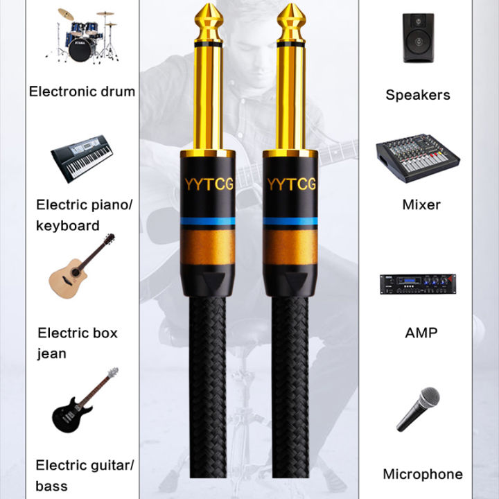 6.5mm%20Jack%20Audio%20Cable%20Gold%20Plated%206.5mm%20to%206.5mm%20Audio%20Cable%206.35mm%20Aux%20Cable%20for%20Guitar%20Mixer%20Amplifier%20Speaker%20Cable%20-%20Image%203