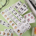 200/1000pcs Stickers 1roll Round Labels Sanrio Kuromi My Melody Cute Stickers Party Decoration. 