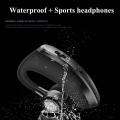 New V9 Single Wireless Bluetooth Earphone with Mic Handsfree Earbuds Stereo Headphones Business In ear Headsets Black. 