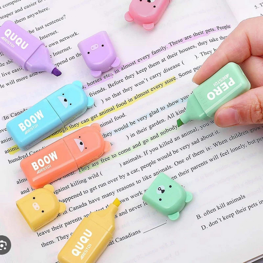6Pcs%20Mini%20Highlighter%20Pens%20Set%20Cute%20Highlighters%20Lovely%20Cartoon%20Paint%20Marker%20Pen%20School%20Office%20-%20Image%202