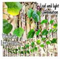 Artificial leaf with 5 feet string light. 