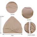 【COOL】 Women Modal Cotton Inner Hijab Caps Headwear Islamic Headband Turban Hair Loss Cancer Chemo Cap Stretch Headwear Hat Cap.