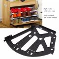 Betoci 2pcs furniture hinge shoes drawer cabinet hinge rack accessories shoe cabinet flip furniture hardware-MHN.