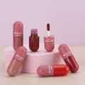 Lip Gloss Temperament Color Rendering Matte Velvet Mini Wild Fit Colors Long-lasting Makeup Capsule Lipstick 5 Colors. 