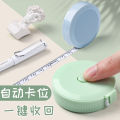 Small Tape Measure Mini Measuring Tape Tape Measure Meter Stick 2m Measuring Three-Circumference Leg Waist Chest Circumference Clothes Measuring Cloth Ruler Clothing Tailor Special Hao.