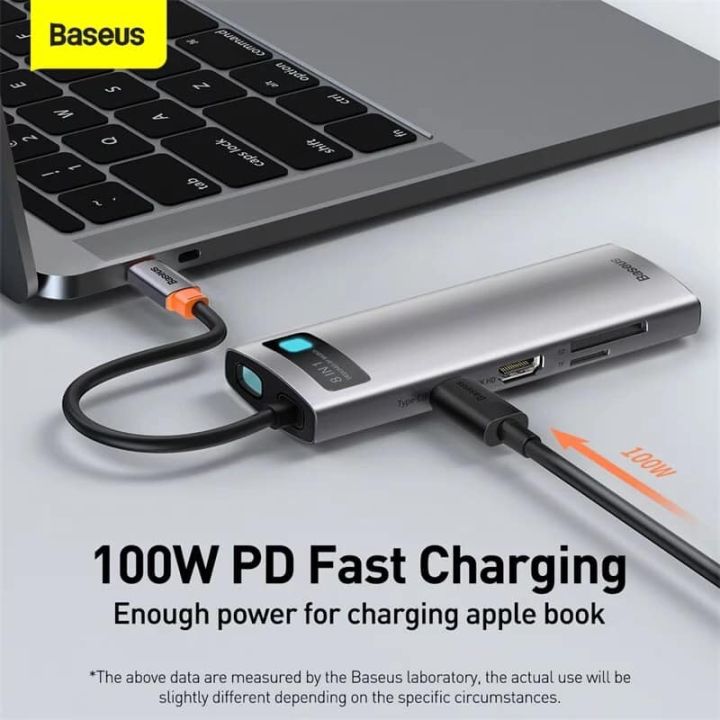 BASEUS%20Metal%20Gleam%20Series%208-in-1%20Multifunctional%20Type-C%20HUB%20Docking%20Station%20-%20Image%205
