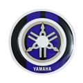 Tank Lock Cap Pad Sticker Or Fuel Cap Protector- YAMAHA ( Blue). 