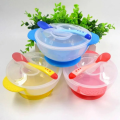Premium Baby Feeding Spoon And Bowl (1Pcs)-Multicolor/CN.