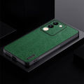 Vivov29e Back Shell Tree Leather Pattern Phone Case For vivo V2relax9e V29 E V 29E 5G Y200 6.67 inch Soft Frame Protect Cover Fundas.