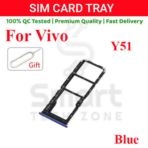 Vivo%20Y51%20Sim%20Tray%20Micro%20SD%20Card%20Slot%20with%20Sim%20Ejector%20Pin%20Replacement%20Part%20-%20Image%202