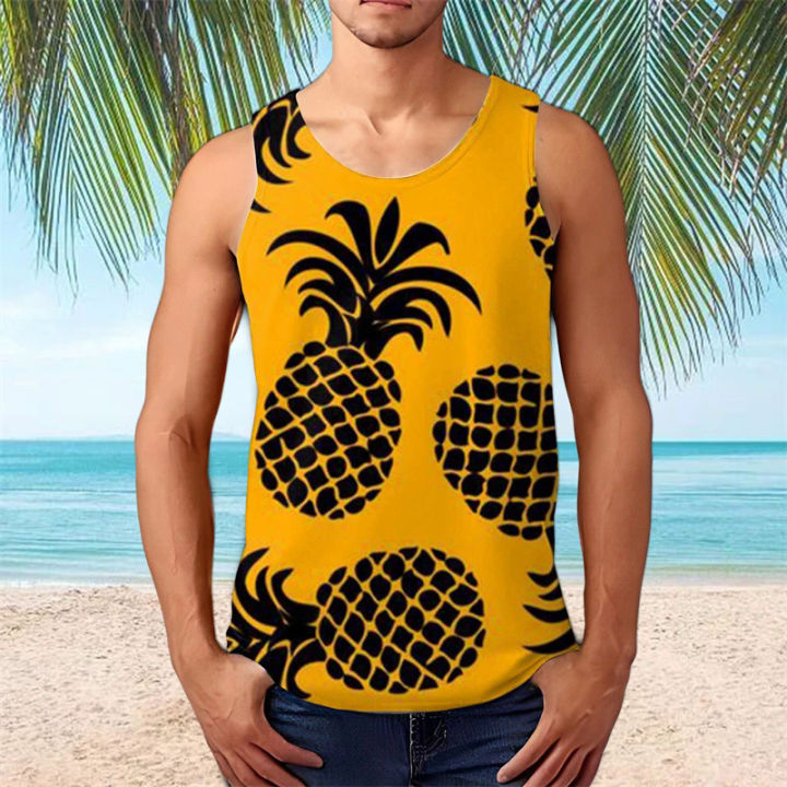 Mens%20Hawaiian%20Tank%20Top%20Male%20Casual%203D%20Coconut%20Tree%20Leaf%20Printed%20Summer%20Sleeveless%20Shirt%20Clothing%20Bodybuilding%20Tanks%20Casual%20Vest%20-%20Image%203