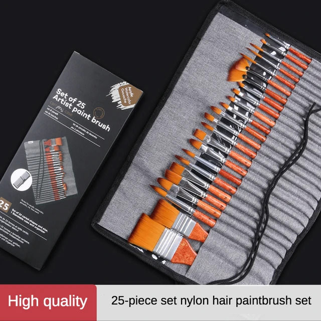 Giorgione%2025%20Pcs%20Artist%20Paint%20Brushes%20Watercolour%20Acrylic%20Oil%20Painting%20Brush%20With%20Case%20Set%20-%20Image%202