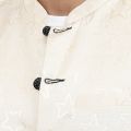 Weading Wear Printed Poly Silk Slim Fit Mens Festive Wear Waistcoat. 