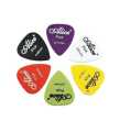 0.58mm/0.71mm/0.96mm Random Color Celluloid Guitar Picks for Bass Electric Acoustic Guitars. 