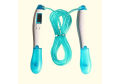 Counting Skipping Rope - Sky Blue and White. 