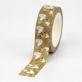 2022 NEW 10M Decorative Hearts and Flowers Leaves Washi Tape Set for Scrapbooking Planner Adhesive Masking Tape Cute Papeleria.