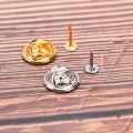 10sets Lapel Pin Holder Buckle Clutch Jewelry DIY Butterfly Badge Brooch Clasp. 